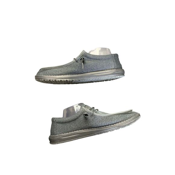 Hey Dude Wally Sox Micro Total Black Men’s 13 Slip On Casual Comfort Shoes main image 5